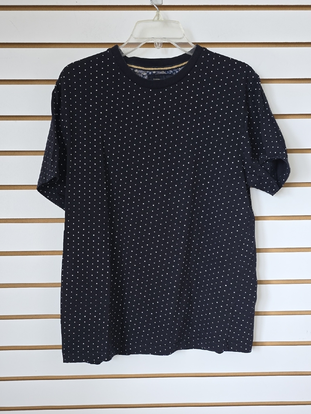 Denim & Flower Polka Dot Tee Shirt Large